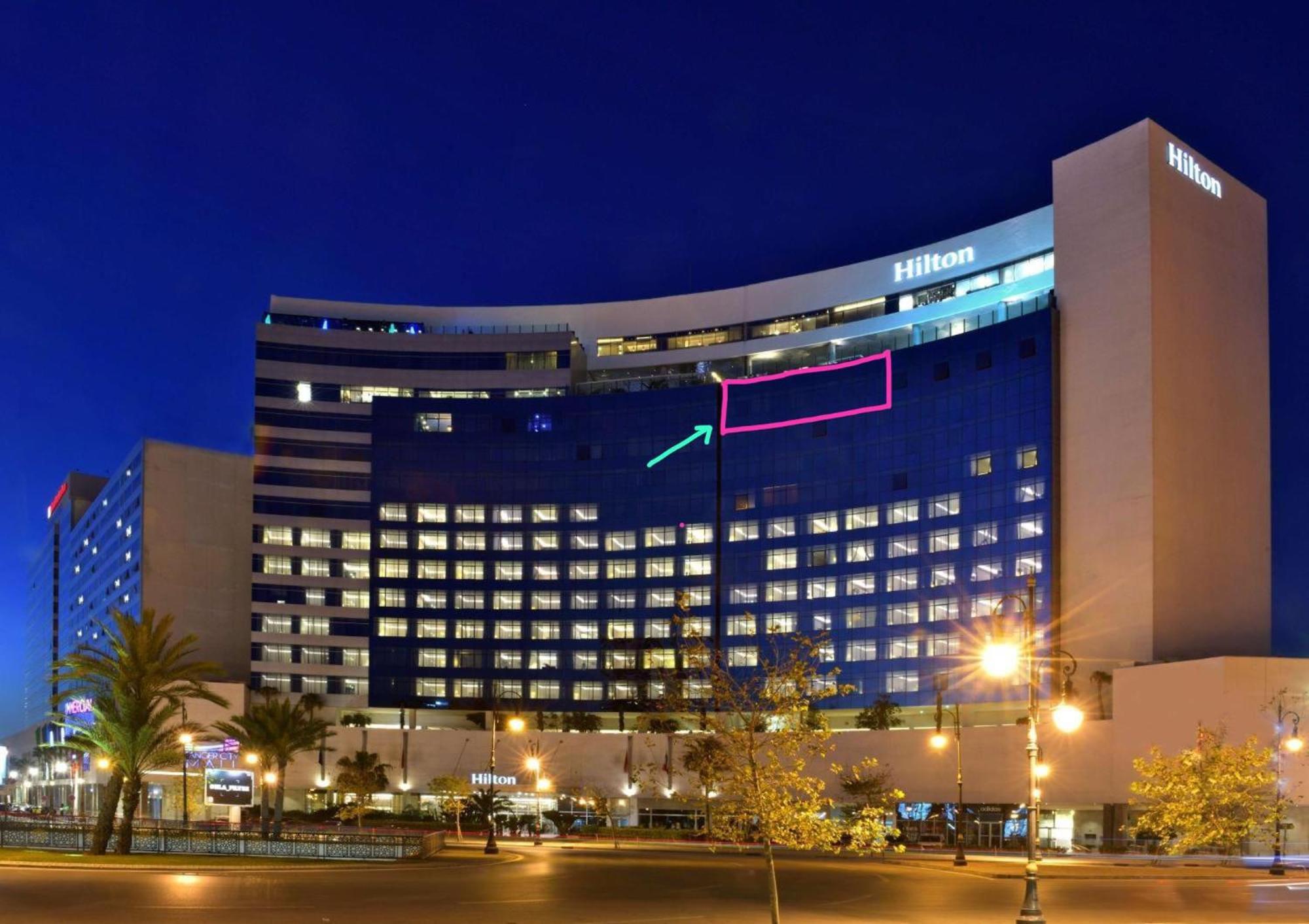 Ferienwohnung Hilton Tanger Penthouse 14 Exterior foto